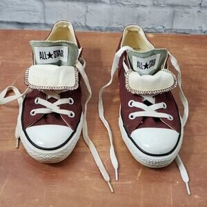 Converse Double Tongue Low Top Chuck Taylor Sneakers